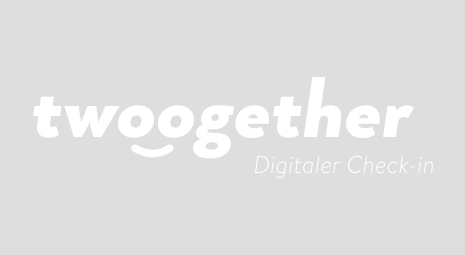 twoogether Logo (weiss, mit Claim)